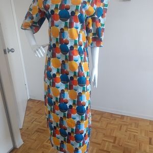 Multicolor Ankara Fashion Dress
